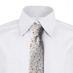 Spring Wildflowers Men’s Necktie, 3.7
