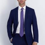 Tommy Hilfiger Purple Core Micro Necktie, Regular US