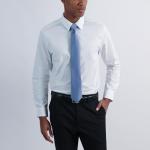 Calvin Klein Modern Gingham Tie, Sky Blue, Regular