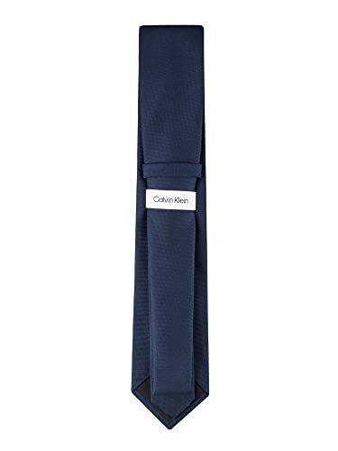 Calvin Klein Men's Navy Solid Tie