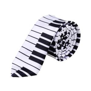 Men's Piano Tie - Perfect Gift for Music Lovers