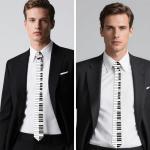 Men's Piano Tie - Perfect Gift for Music Lovers