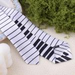 Men's Piano Tie - Perfect Gift for Music Lovers