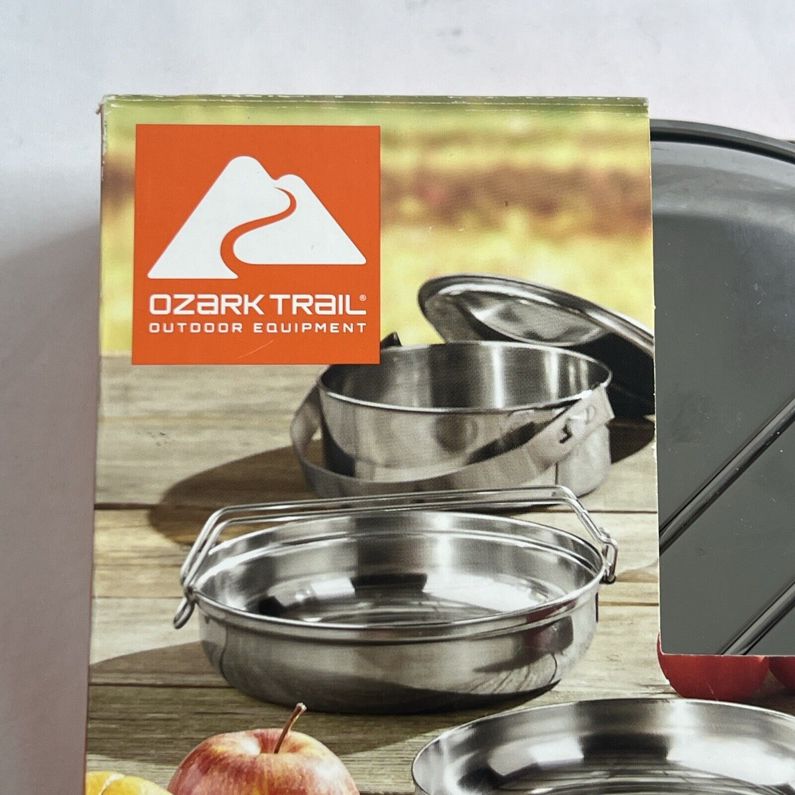 Stainless Steel 5-Piece Camping Cookware Set