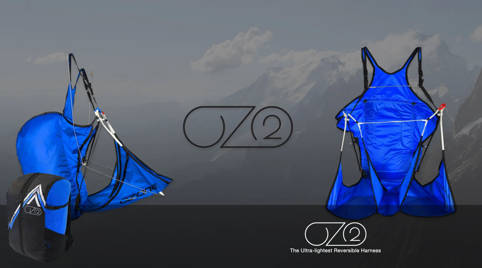 Ozone Ozo 2 Lightweight Paragliding Harness for Kiting