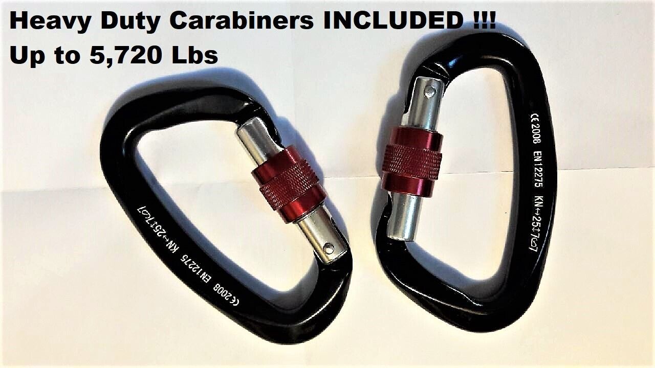 Paragliding Ground Handling Harness with Carabiners