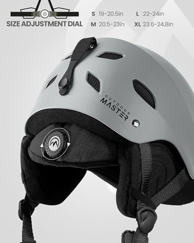 OutdoorMaster Kelvin Ski Helmet for Men, Women & Youth