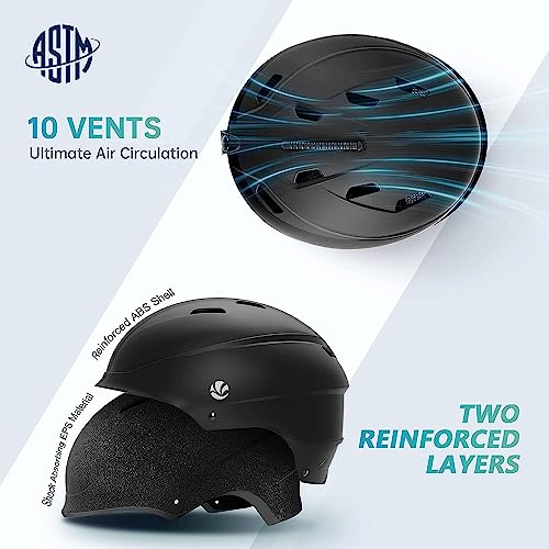 VANRORA Black Paragliding Helmet