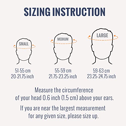 TurboSke Adjustable Ski Helmet for Men, Women, Youth