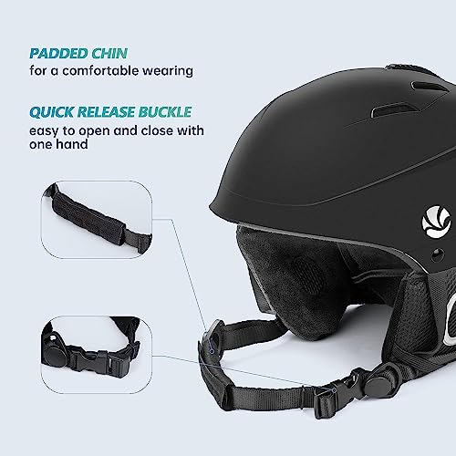 VANRORA Black Paragliding Helmet