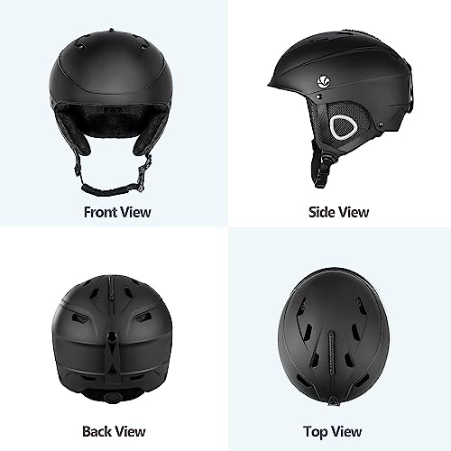VANRORA Black Paragliding Helmet