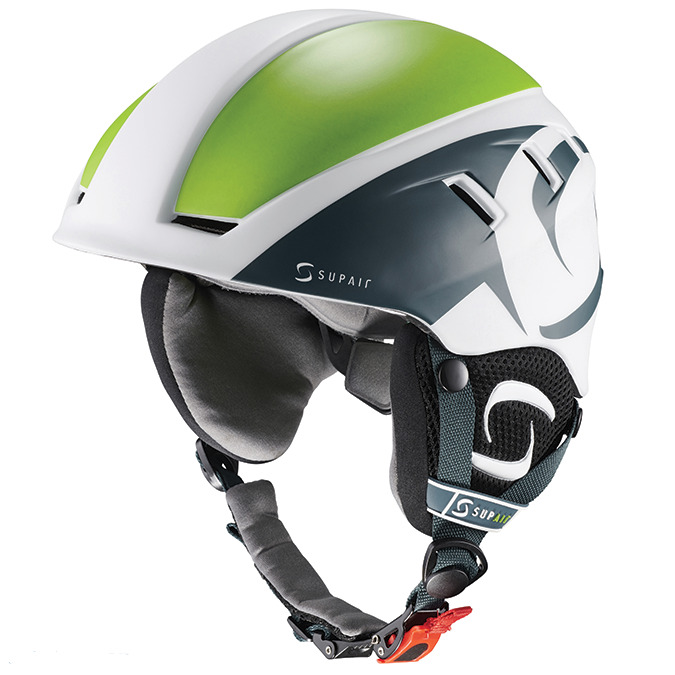 Supair Paragliding Helmet - Adjustable Small/Large - Petrol Green