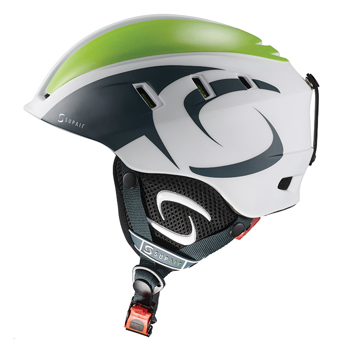 Supair Paragliding Helmet - Adjustable Small/Large - Petrol Green