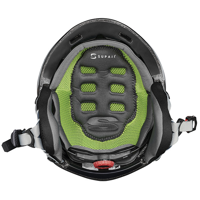 Supair Paragliding Helmet - Adjustable Small/Large - Petrol Green