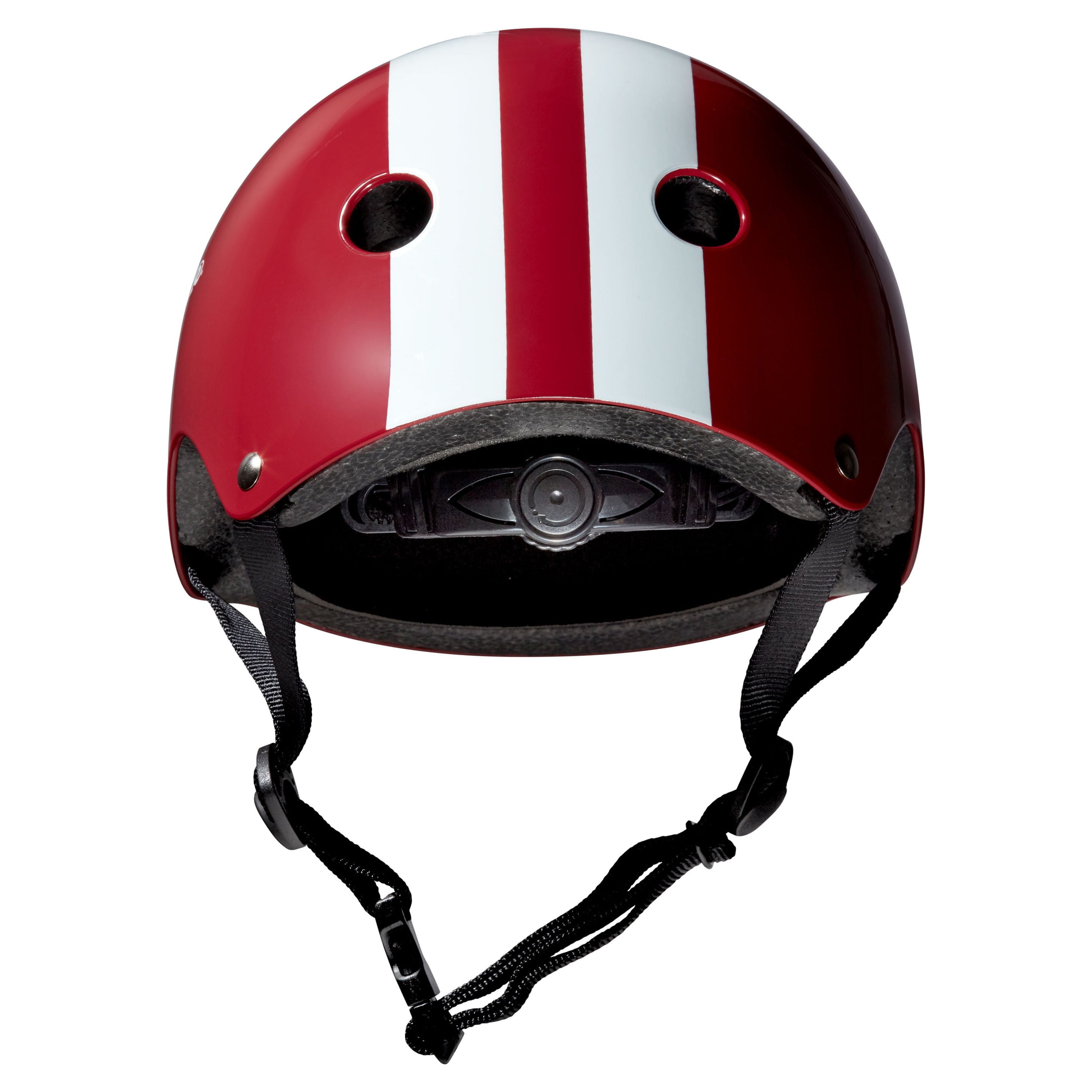 Youth Paragliding Helmet: Adjustable Straps, Ages 2-5, Red