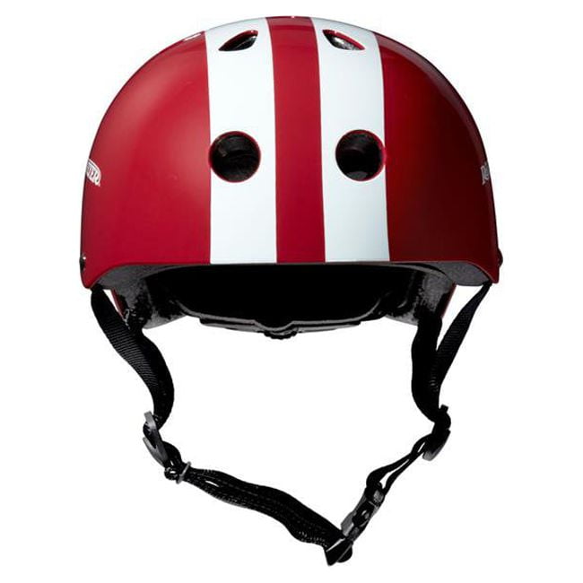 Youth Paragliding Helmet: Adjustable Straps, Ages 2-5, Red