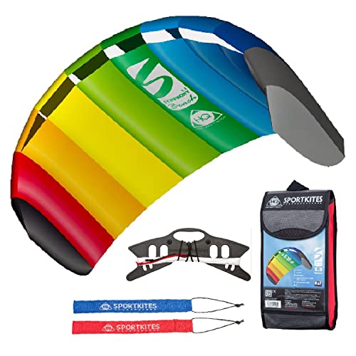 Rainbow HQ Stunt Foil Sport Kite for Paragliding