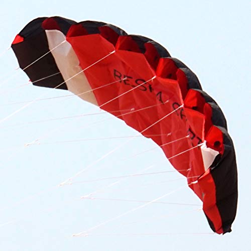 Besra 74" Dual Line Parachute Stunt Kite (Red)