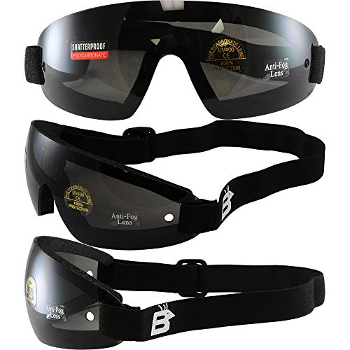 Skydiving Goggles for Paragliding with Smoke Lens