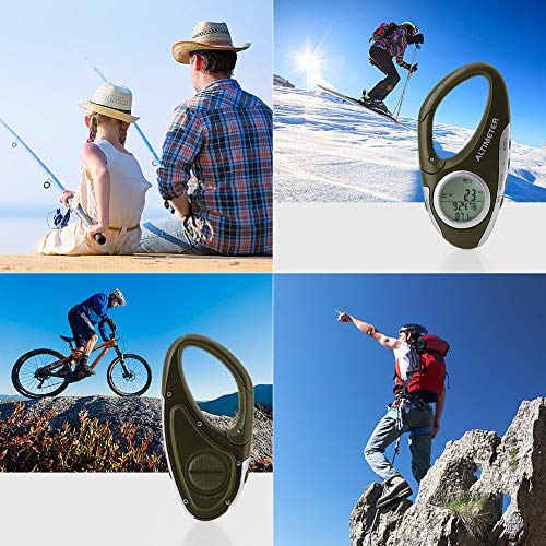 Paragliding Altimeter with Barometer, Thermometer & Backlight