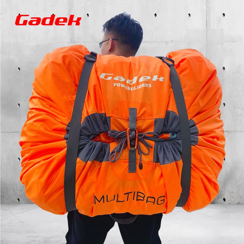 Double Shoulder Backpack for Paragliding Paramotor (Green)