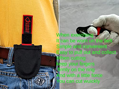 2020 Red/Black Paragliding Skydiving Harness with Safety Knife