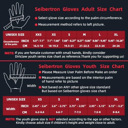 Seibertron Dirtclaw Gloves - High-Performance for Paragliding White