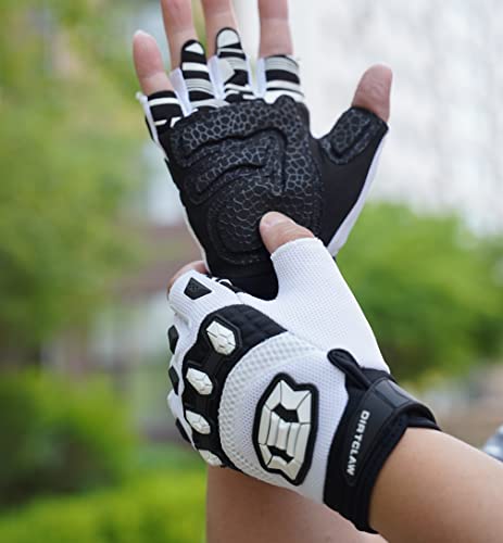 Seibertron Dirtclaw Gloves - High-Performance for Paragliding White