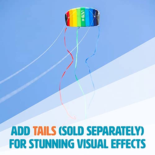 Rainbow HQ Stunt Foil Sport Kite for Paragliding