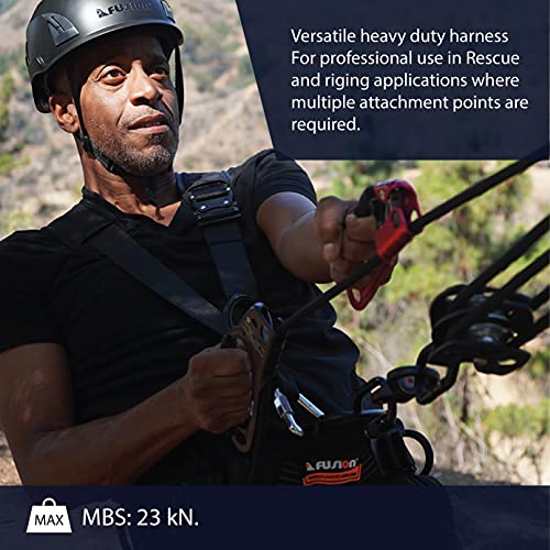 Full body Paragliding Harness with 6 D-Ring Points