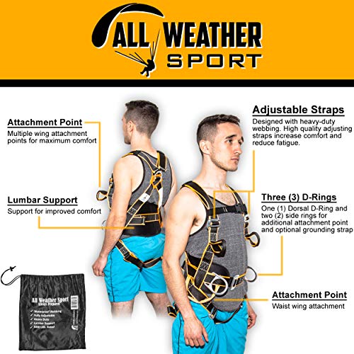 Paraglider & Kite Surfing Harness for Ground Handling