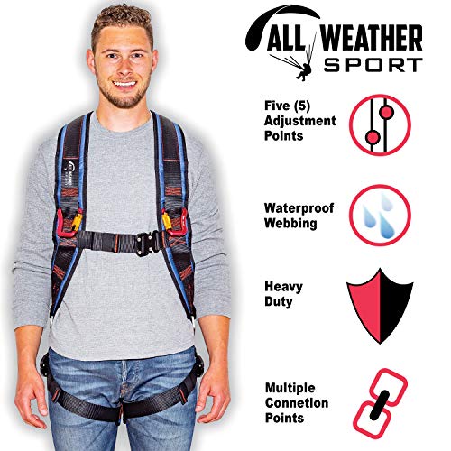 Versatile Harness for Kitesurfing and Paragliding