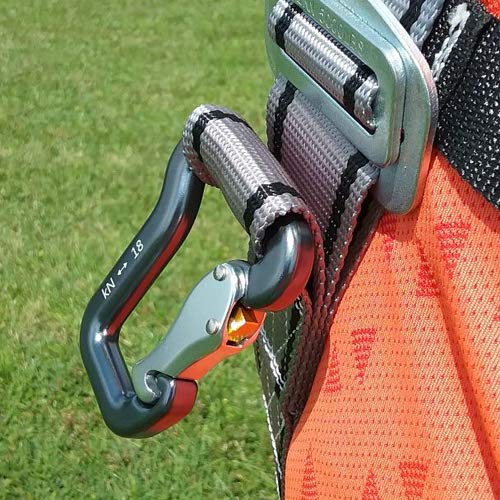 Ground Handling Kiting Harness - Paramotor PPG Training - Carabiners