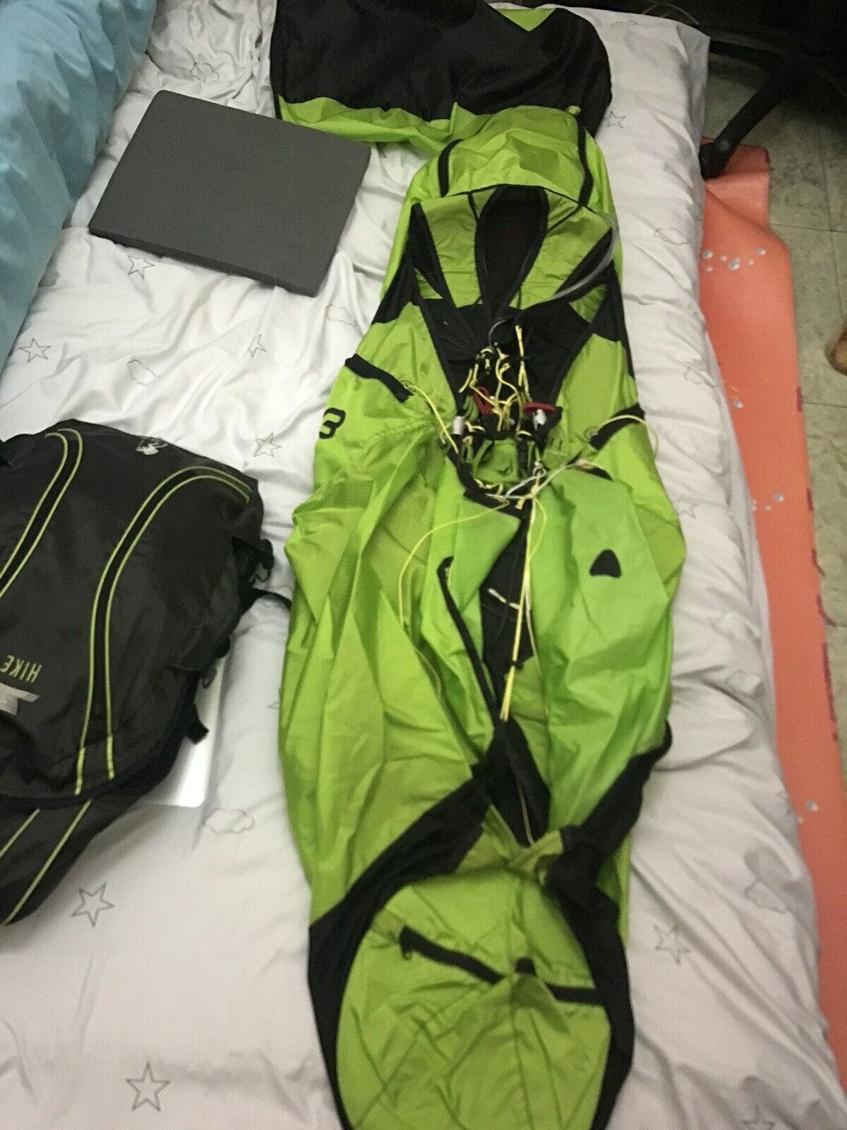 Lightweight Paragliding Harness Pod Cocoon for Hike and Fly