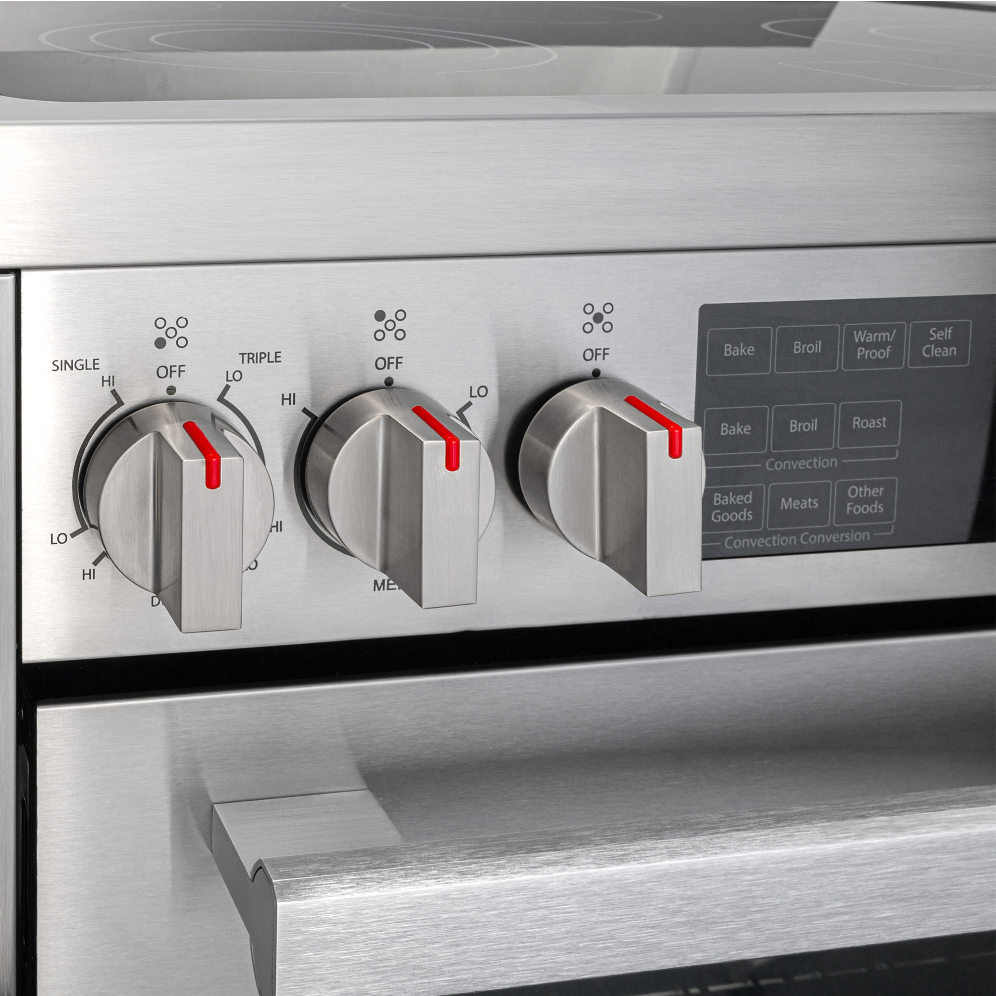 Cosmo 30" Commercial Electric Range with Convection Oven