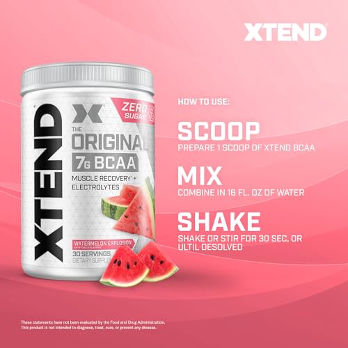 XTEND Original BCAA Muscle Recovery - Multiple Flavors/Servings