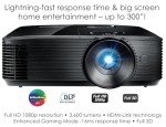 Optoma HD146X High Performance Projector for Movies & Gaming