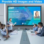 JWSIT 120" Outdoor Movie Screen - Portable and Upgraded