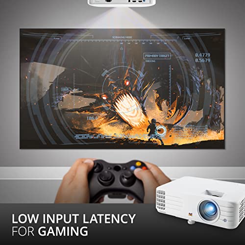 ViewSonic PX701HDH 1080p Projector, 3500 Lumens, Supercolor, Dual HDMI