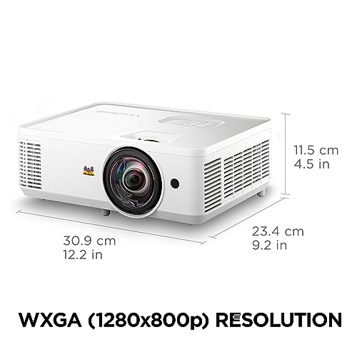 ViewSonic PS502W Short Throw Projector for Backyard Theater