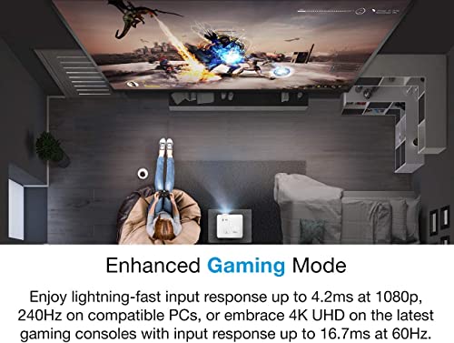 Optoma UHD38x 4K Gaming Projector | 4000 Lumens