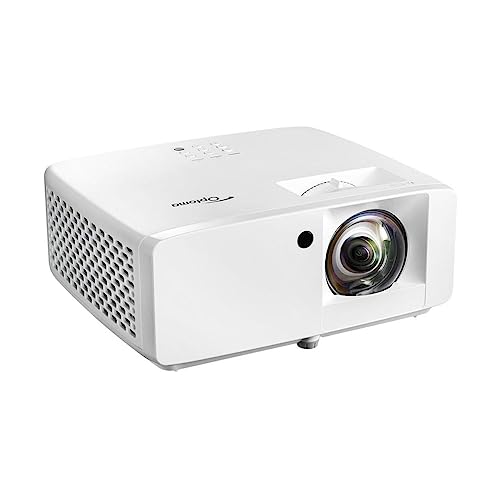 Optoma GT2000HDR Short Throw Laser Projector, 1080p HD