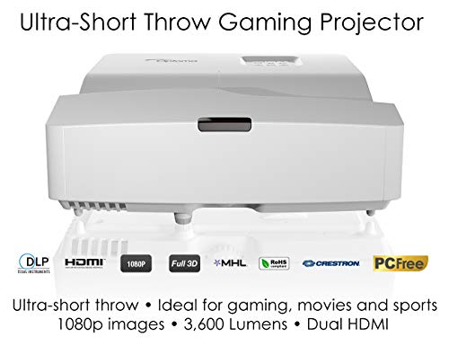Optoma GT5600 Ultra Short Throw Projector, 3600 Lumens