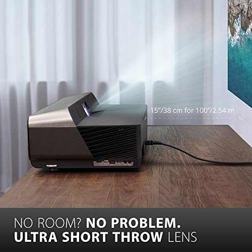 ViewSonic Ultra-Short Throw 4K UHD Projector with Speakers