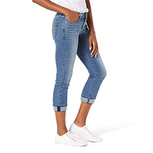 Levi Strauss & Co. Gold Women's Blue Ice Capris