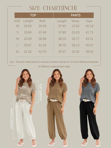 LILLUSORY 2-Piece Women's Resort Fashion Lounge Sets