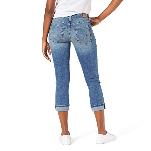 Levi Strauss & Co. Gold Women's Blue Ice Capris