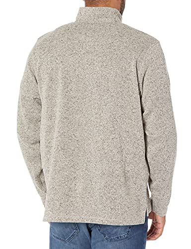 Men's Wrangler Fleece Quarter-Zip, Light Heather Gray, X-Large