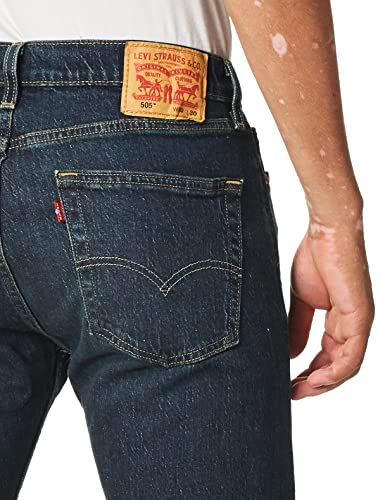 Levi's Men's 505 Regular Fit Jeans, Durian Tint-Stretch, 36W x 32L