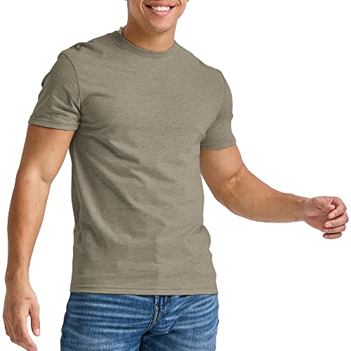 Hanes Originals Lightweight Men's Tri-Blend Crewneck Tee - Oregano